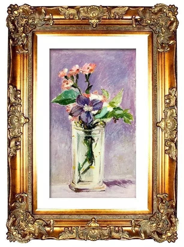 丹可林重彩油画棒临摹印象派花卉